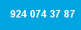 924 074 37 87 924 074 37 87